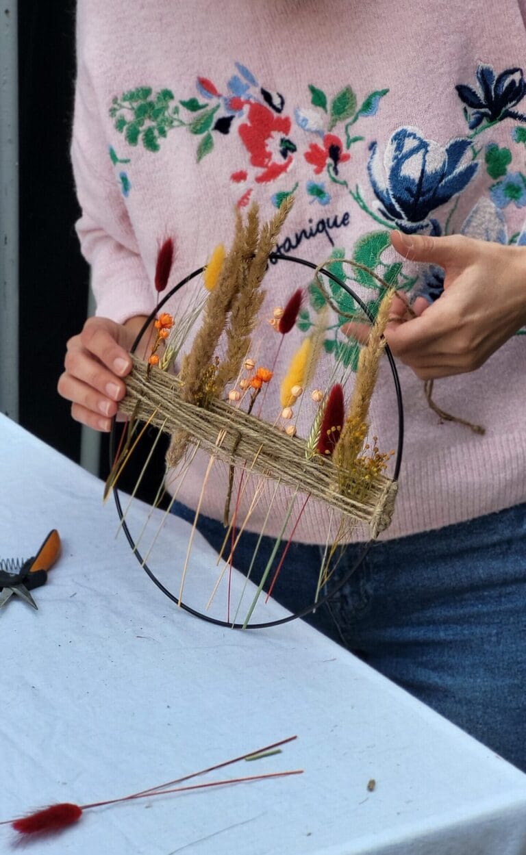 Atelier creatie aranjamente florale_Atelier de creatie florala copii_Atelier creatie coronita