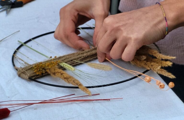 Atelier flori de camp flori uscate flori stabilizate ateliere creative bucuresti