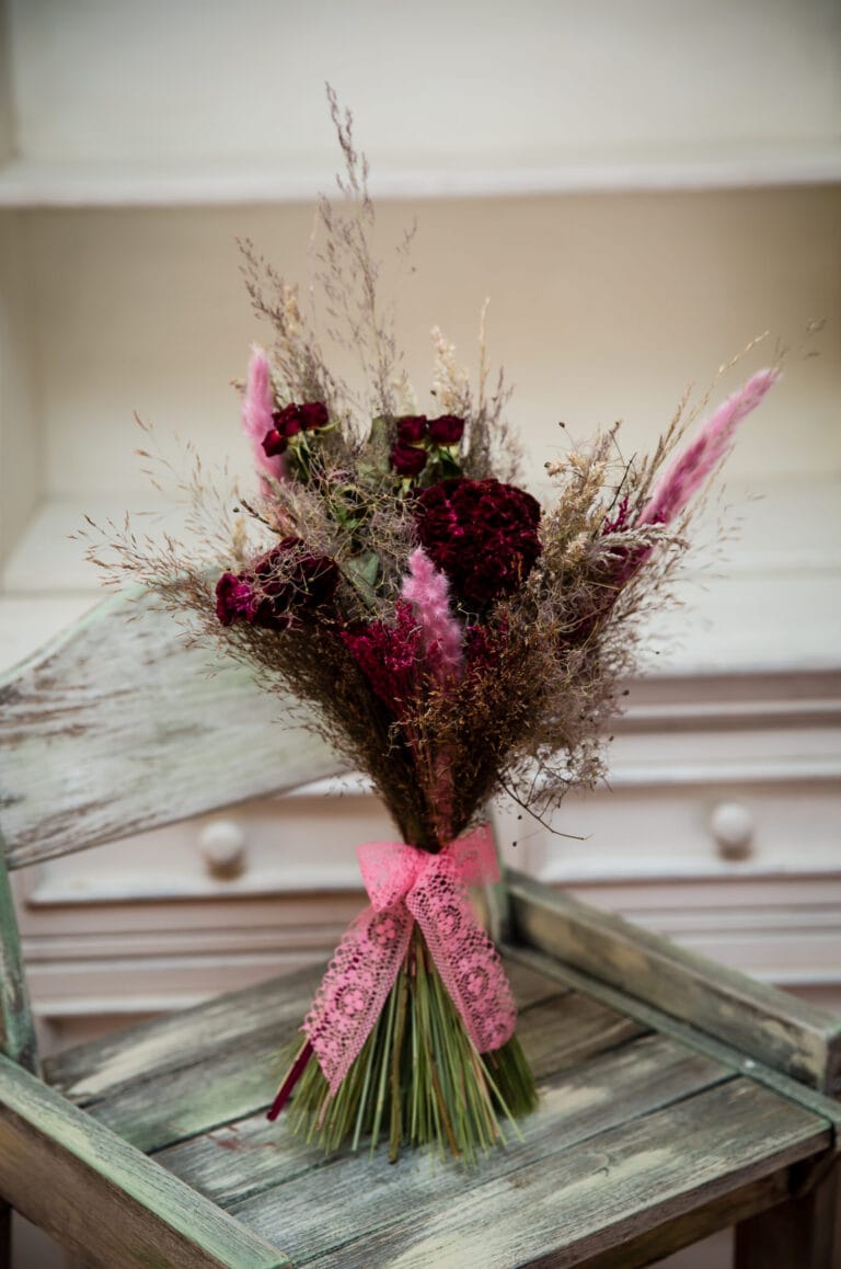 Buchet flori uscate stabilizate