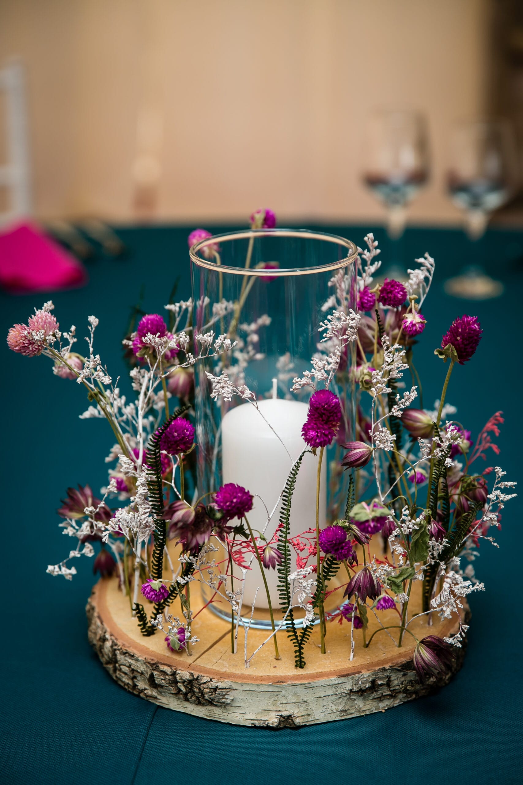 Aranjament Floral Lemn