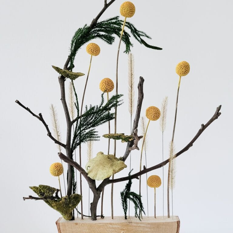 Design Floral-Aranjament Structural-Flori Uscate